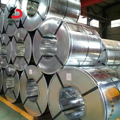 No Zero Low Z30 Z275g Big Spangle Cold Rolled Hot DIP Galvanized Steel Strip Coil Gi