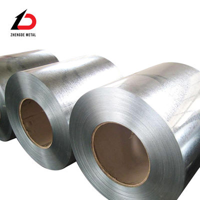 ASTM JIS Dx51d Galvanized Rolled Coil Hot Dipped With Normal Spangle Coating