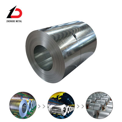 Hot Dipped Galvanized Steel Coil with Tensile Strength 270-500n/mm2 Elongation 18-25% and Width 600-1500mm for Roofing and Cladding