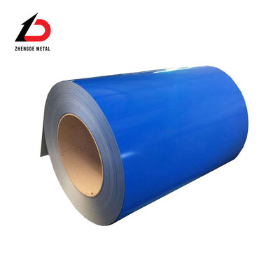 Yellow Color Coated PPGI Steel Coil with 15-20 Um Front Paint Coating and 0.12mm - 1.2mm Base Steel Thickness