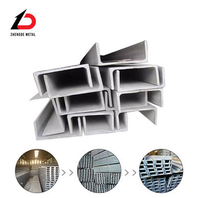 S330 Ss400 Hot Rolled Structural H Steel 100*55*5*8.5 120*60*5.5*9 Customizable Cu Channel Steel
