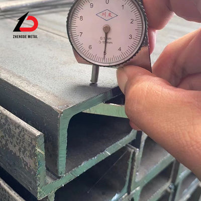 A36 Carbon Steel C Channel with Competitive Price 41X41 41*21 Hot DIP Galvanized U Channel Steel