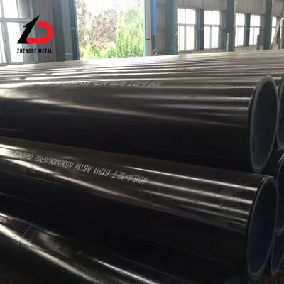 API 5L X42 X52 X56 X6 Sch ASTM A106 A36 A53 DN350 DN400 Spiral Welded Black Mild Carbon Steel Pipe Round CS ERW Oil Pipeline