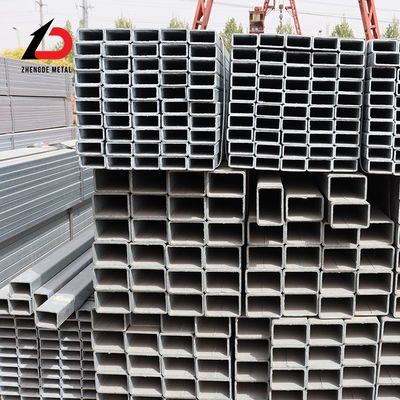 ASTM A500 Galvanized Steel Pipe Shs Rhs Galvanised Steel Square Tube