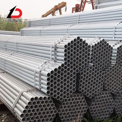 Customized Diameter 20mm 35mm 40mm 4 Inch Dx53D+Z Z100 Z275 Hot Dipped Round Galvanized Pipe Galvanized Round Pipe