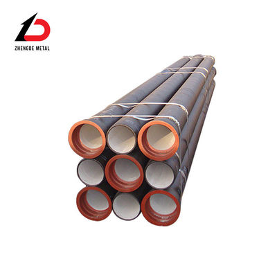 Customized Size ISO2531 Cement Lined Ductile Cast Iron Pipes K9 for Potable Water
