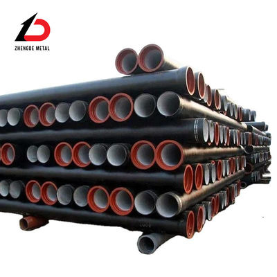 Customized Size ISO2531 Cement Lined Ductile Cast Iron Pipes K9 for Potable Water