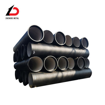 Customized Size ISO2531 Cement Lined Ductile Cast Iron Pipes K9 for Potable Water