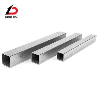 DIN Polished Stainless Steel Rectangular Tubing Ss 201 304 Ss Polished Pipe