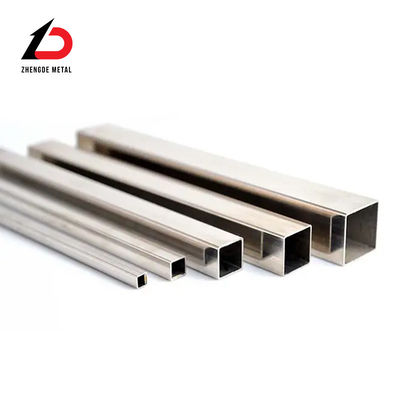 DIN Polished Stainless Steel Rectangular Tubing Ss 201 304 Ss Polished Pipe