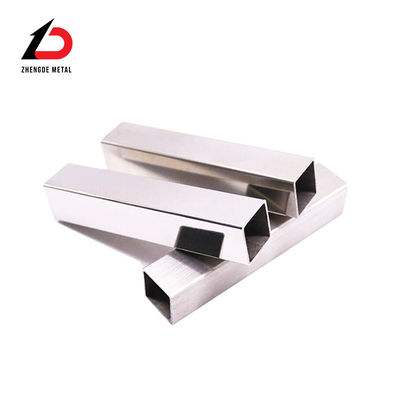 Decorative AISI Stainless Steel Pipe Tube Rectangular Square Ss Hairline