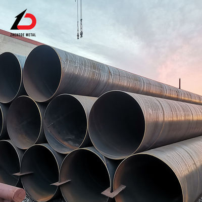2.1 - 60 Mm Thickness Hot Rolled Ms Carbon Steel Welded Pipe For Oil Pipeline Construction