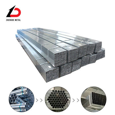 150*150*3mm 6m Length Hot Dipped Galvanized Carbon Steel Square Tube /Pipe for Construction Material