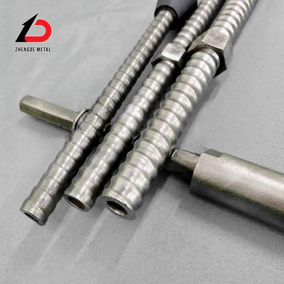 Round Hot Rolled Anchor Rod / Self Drilling Anchor Bolt Pipeline Transport