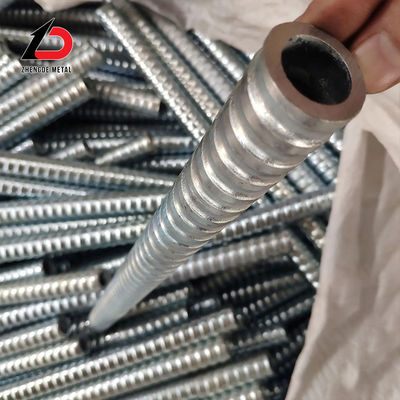 Round Hot Rolled Anchor Rod / Self Drilling Anchor Bolt Pipeline Transport