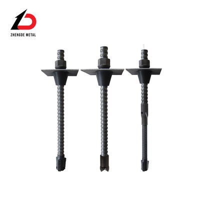 Round Hot Rolled Anchor Rod / Self Drilling Anchor Bolt Pipeline Transport