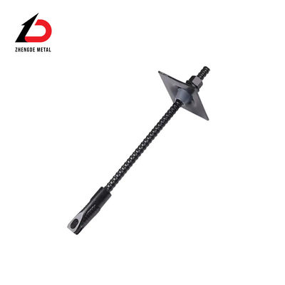 Round Hot Rolled Anchor Rod / Self Drilling Anchor Bolt Pipeline Transport