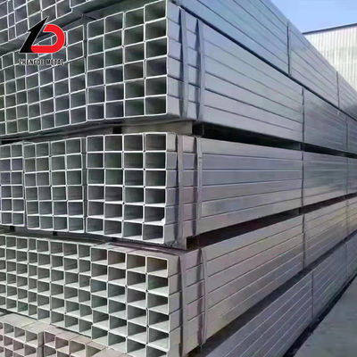 Factory Customized 20*30 30*40 40*60 60*80*2/1.5mm Hot Dipped Galvanized Rectangular Tube/Pipe
