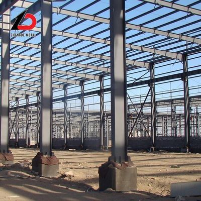 Galvanized Prefab Steel Structure Building Warehouse Design Custom Made