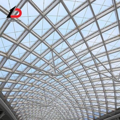 Galvanized Prefab Steel Structure Building Warehouse Design Custom Made