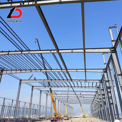 Commercial Metal Frame Warehouse Prefabricated DIN Standard ODM