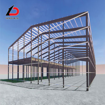 Metal Prefab Steel Structure Building Warehouses Workshop Plant OEM