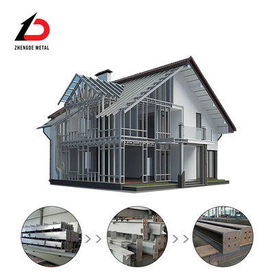 Hot Rolled Galvanized Prefabricated Steel Structure Building Office Factory Workshop
