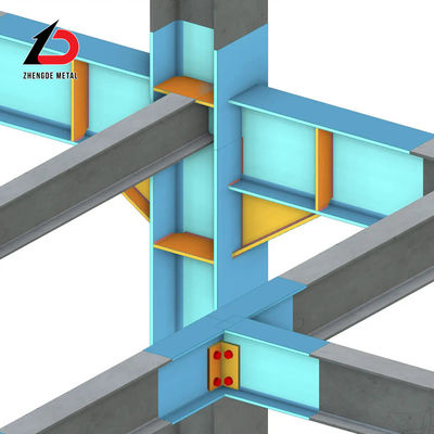 DIN Steel Frame Structure Bolt Connection Steel Frame Buildings