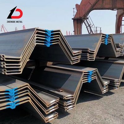                  Low Price 600X355X7 U Z Shape Type Sy295 Sy390 Hot Rolled Mild Interlocking Larsen Profile Structural Carbon Steel Sheet Pile             