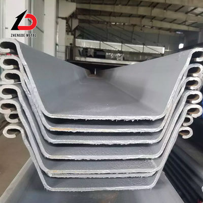                  Low Price 600X355X7 U Z Shape Type Sy295 Sy390 Hot Rolled Mild Interlocking Larsen Profile Structural Carbon Steel Sheet Pile             