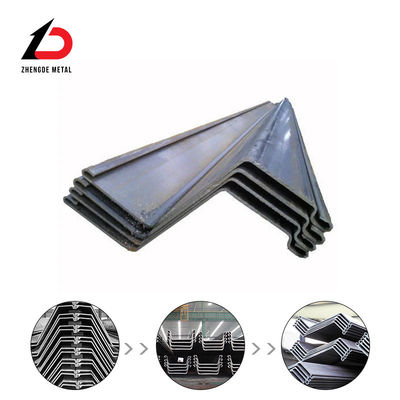 China Type U Z II 2 Shape Hot Rolled PU32-1 PU32+1 PU 32 Larsen Sy390 Sy295 Ms Mild Low Carbon Steel Sheet Pile for Struction Factory Price