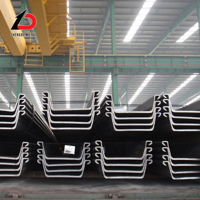 China Type U Z II 2 Shape Hot Rolled PU32-1 PU32+1 PU 32 Larsen Sy390 Sy295 Ms Mild Low Carbon Steel Sheet Pile for Struction Factory Price
