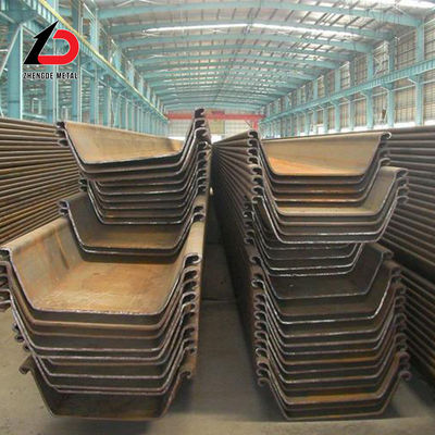 China Type U Z II 2 Shape Hot Rolled PU32-1 PU32+1 PU 32 Larsen Sy390 Sy295 Ms Mild Low Carbon Steel Sheet Pile for Struction Factory Price