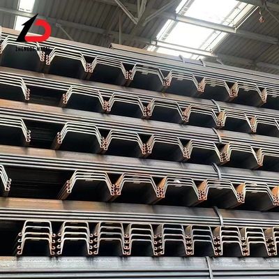 ASTM A690 U Type Steel Sheet Piles Cold Rolled Customize Surface