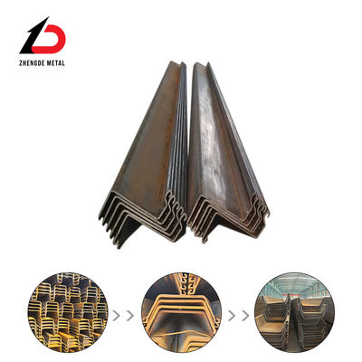 AISI Standard 400 X 100 Carbon Steel Sheet Piles Cold Formed  U Z Type