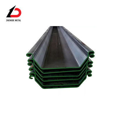 U Type Cold Rolled Sheet Pile Customized Sy290 For Retaining Wall