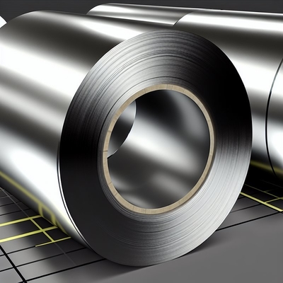 DX51D+AZ Galvanized Coil 5-12μm Electrolytic Zinc Coating 1250mm Width