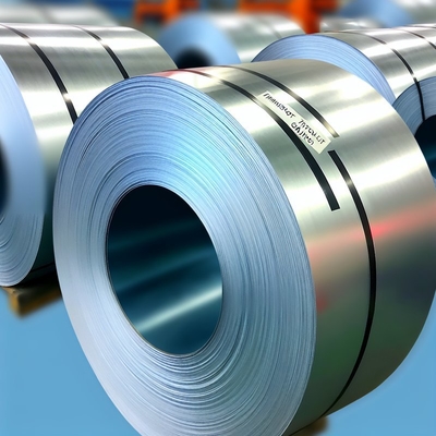 DX51D+AZ Galvanized Steel Coil 5-12μm Zinc Coating for Transport