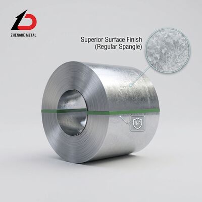 Zero Spangle Chromated Galvanized Steel Coil 0.4-1.0mm for Appliance Panels