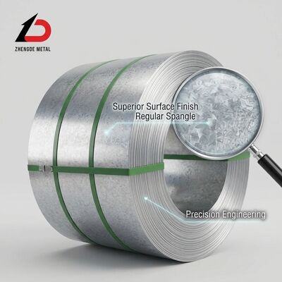 Seaworthy Packed Galvanized Steel Coil and Hot Dipped Galvanized Coil with 3-8MT Coil Weight and 508-610mm Inner Diameter