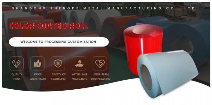 0.45mm G90 Cold Rolled Ppgi Color Coated Prepainted Coils 0