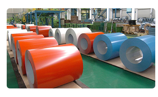 Hot Rolled 0.5*1250mm 3019 Ral 5030 Ral 9002 Ral 3020 PPGI Dx51d 20/5um 0.47mm Thick Color Coated /Prepainted Galvanized Steel Coil 2