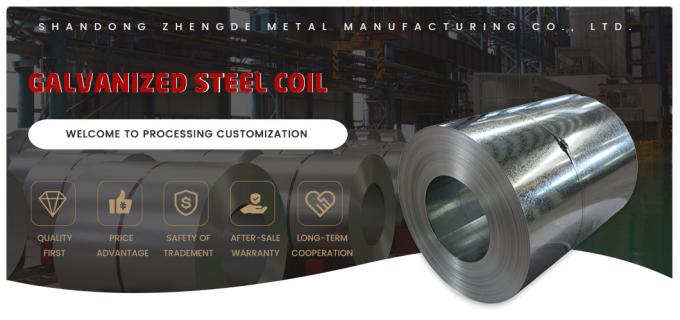 High Quality ASTM Dx51d Z100g Q195 Q235 Galvanized Steel Coil Roofing Sheet Building Material Factory Direct Sale 0