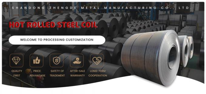 HRC Black A36 Low Carbon Steel Coil Ss400 Q235 Q355 Q345 S275jr Hot Rolled 0