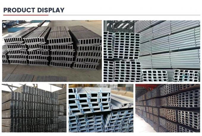 S330 Ss400 Hot Rolled Structural H Steel 100*55*5*8.5 120*60*5.5*9 Customizable Cu Channel Steel 7