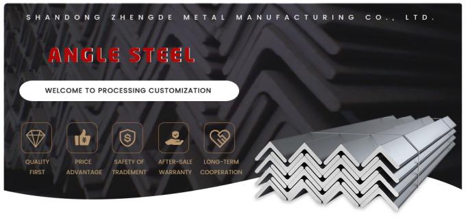 Carbon Steel 2 Inch Angle Bar Hot Rolled S235jr Grade Angle Iron ASTM A36 Equal 0