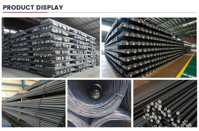 Hot Rolled Gr60 HRB400 HRB500 Hrb600 B400awr B400bwr 6mm/9mm/12mm Deformed Bar