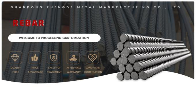 Good Customized Deformed Iron Corrugated Reinforced Screwed Round Steel Rod Bar Carbon Hrbf335 Hrbf400 Hrbf500 Hrb400e, Hrbf400e Rebar Factory Price 0