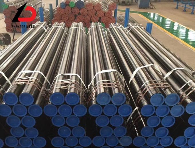 Wholesale PE 3lpe 5CT Coating High Precision Mild Ms Black Low Carbon Steel Pipe for Standard Oil and Gas Pipeline Factory Price 2