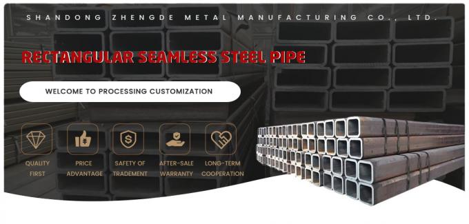 Building Material ASTM A519 SAE 1020 AISI 1020 SAE 1010 AISI 1010 Cold Drawn Seamless Carbon Steel Rectangular Tube
